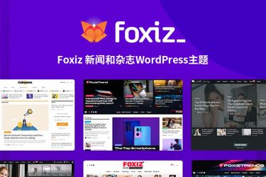 [汉化] Foxiz v1.4.5 新闻杂志博客出版网站主题 已激活