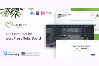 [汉化] Jobify 求职网站模板WordPress主题 v4.1.0