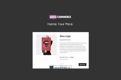 [汉化] WooCommerce Name Your Price v3.5.2 网站用户自定义金额价格消费支付