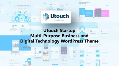 Utouch Startup v3.3.4 多用途商业数字技术WordPress主题