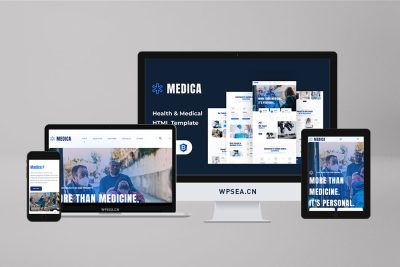 Medica 健康医疗组织 HTML 模板
