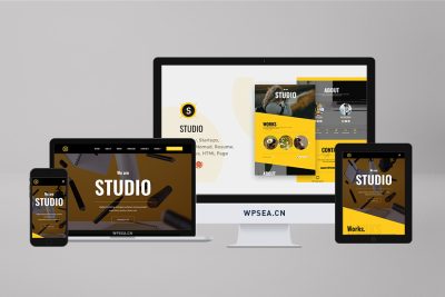 Studio 软件业务产品IT初创公司 Html 模板