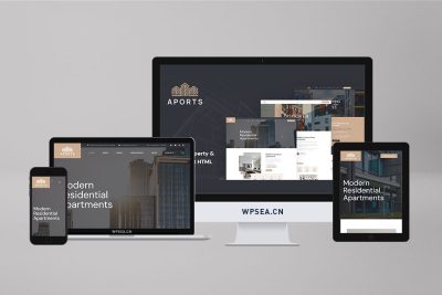 Aports 房地产公寓租赁出售 HTML 模板