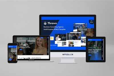 Thrown 商业咨询机构多用途 HTML5 模板