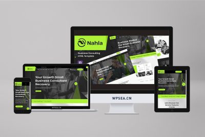 Nahla 初创公司展示产品/服务商业咨询 HTML 模板