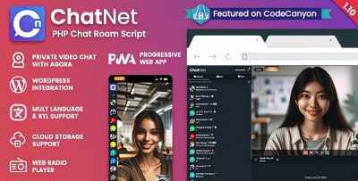汉化版ChatNet - PHP私人聊天室脚本网站