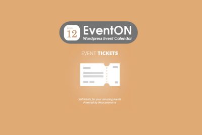 [汉化] EventOn Event Tickets v2.2.7 使用 Woocommerce 销售活动门票插件
