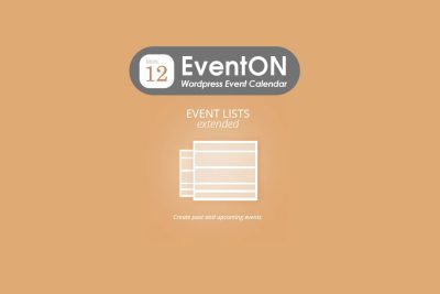 [汉化] EventOn Event Lists: Ext v1.0.2 事件列表日期筛选