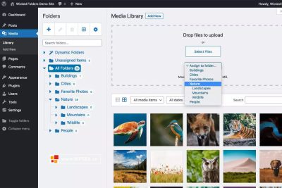 [汉化] Wicked Folders Pro v3.0.4 WordPress 排名第一的媒体文件夹插件
