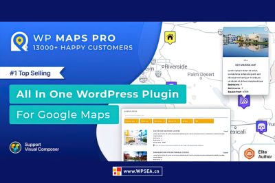 [汉化] Advanced Google Maps v5.7.3 高级Google地图插件