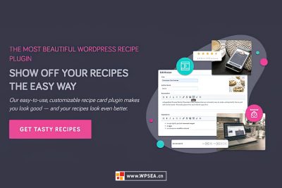 [汉化] WP Tasty Recipes v3.15.4 漂亮的美食博主的食谱WordPress插件