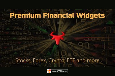 [汉化] Premium Stock Market & Forex Widgets v4.4.0 股票外汇加密货币ETF插件 | 报价图表股票行情新闻小部件