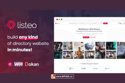 [汉化] Listeo v1.9.103 一体化WordPress目录列表预订主题