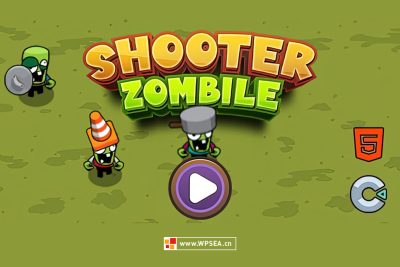 移动设备射手僵尸HTML5游戏源代码 Shooter Zombile