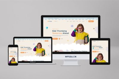 幼儿园学校 HTML5 模板 Kidsa