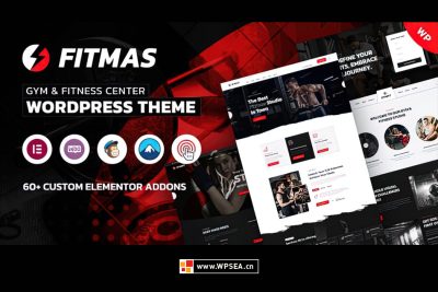 Fitmas v1.0.3 健身房健身中心 WordPress 主题