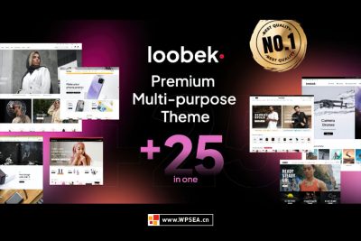 [汉化] Loobek v1.4.5 - Elementor 多用途 WooCommerce 主题