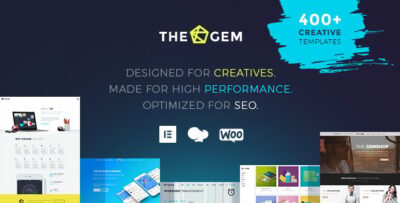 TheGem - 创意多用途 WooCommerce WordPress 主题，轻松构建高性能网站