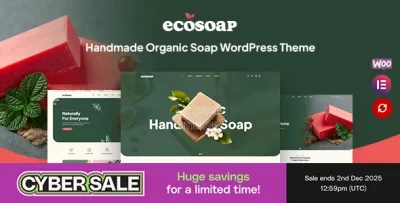 Ecosoap – 手工有机香皂 WordPress 主题
