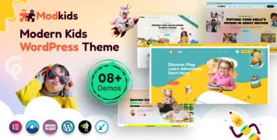 Modkids - 现代儿童 WordPress 主题