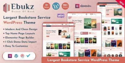 Ebukz - 电子书与电子阅读商店 WordPress 主题