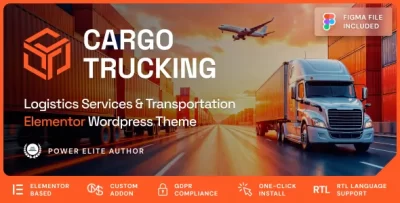 Cargo Trucking - 运输服务与物流 WordPress 主题