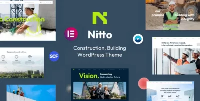 Nitto – 建筑与施工 WordPress 主题
