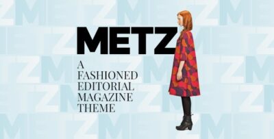 Metz - 时尚编辑杂志WordPress主题